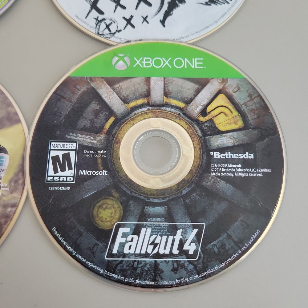 Lot of 4 Microsoft Xbox One Games DISC ONLY Fallout 4 Sims 4 NBA FIFA - Tested - Picture 2 of 6
